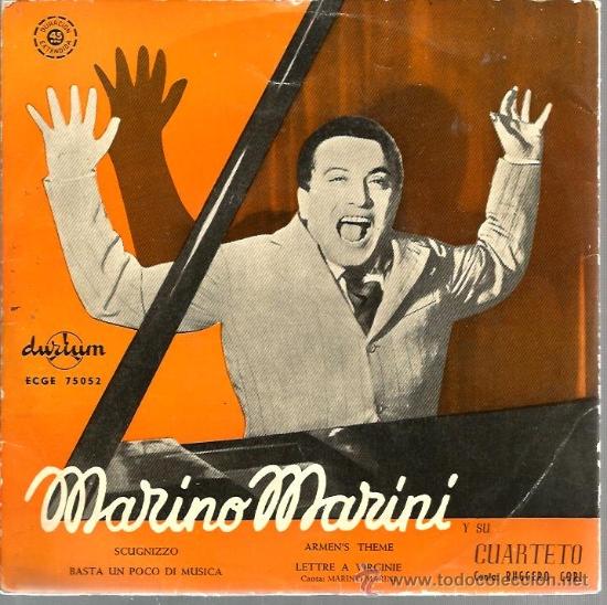 Discos de vinilo: EP MARINO MARINI : SCUGNIZZO + 3 - Foto 1