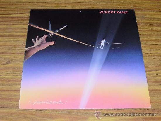 Discos de vinilo: Supertramp: &rdquo;...famous last words...&rdquo; - Foto 1
