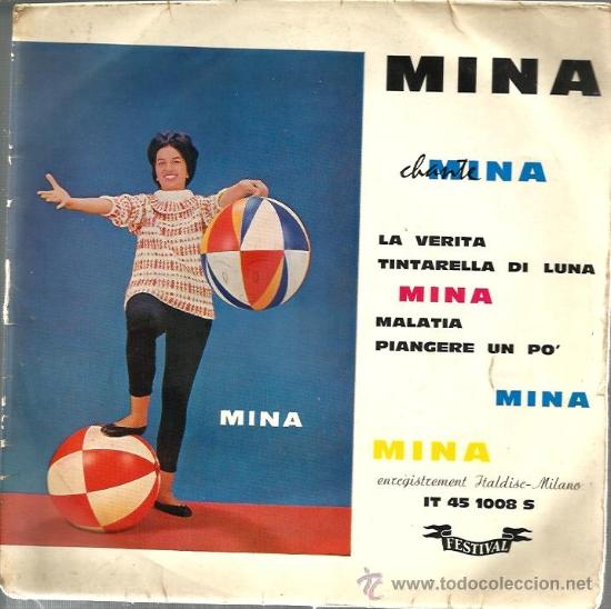 Discos de vinilo: EP MINA : LA VERITA - Foto 1