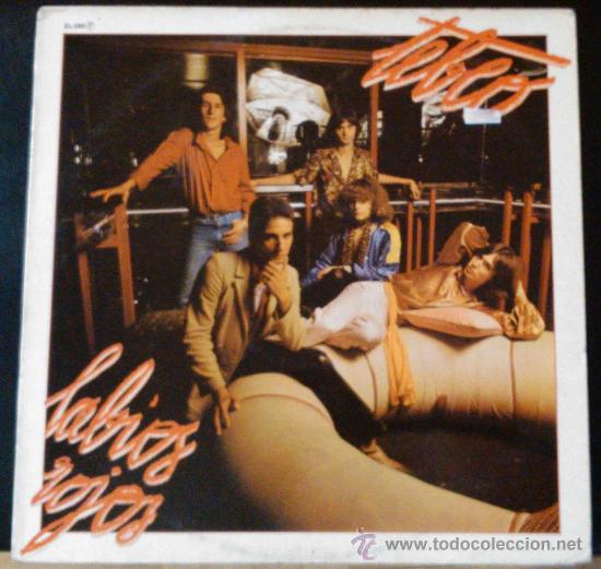 Discos de vinilo: TEBEO, LABIOS ROJOS - LP ORIGINAL CON FUNDA INTERIOR - Foto 1