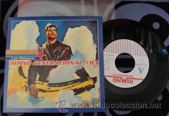 Discos de vinilo: LOS PLANETAS -Himno Generacional 83- - Foto 2