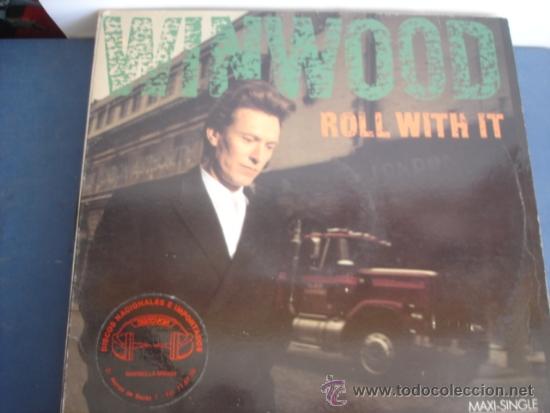 Discos de vinilo: STEVE WINDWOOD  ROLL WITH IT - Foto 1