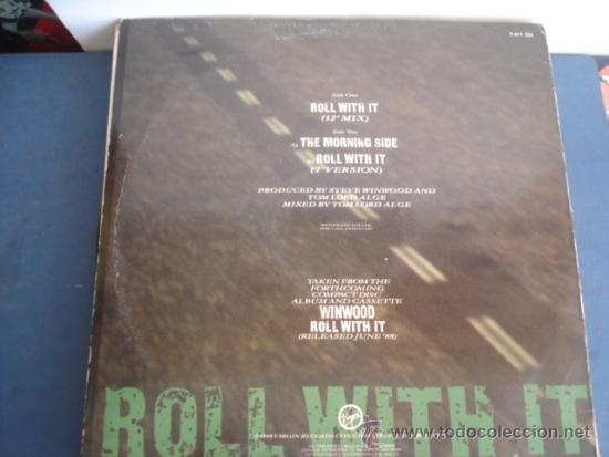 Discos de vinilo: STEVE WINDWOOD  ROLL WITH IT - Foto 2