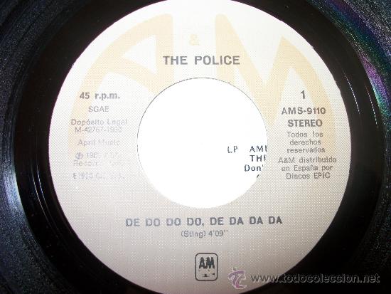 Discos de vinilo: EP THE POLICE - DE DO DO DO, DE DA DA DA + A SERMON - 1980 - Foto 3