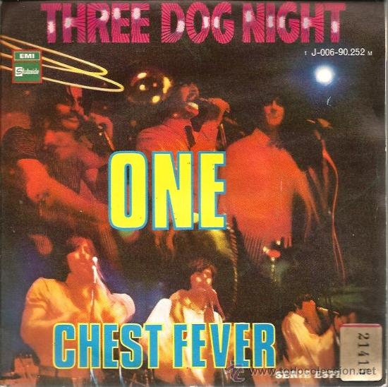 Discos de vinilo: SINGLE THREE DOG NIGHT : ONE ( CANCION DE HARRY NILSSON) - Foto 1