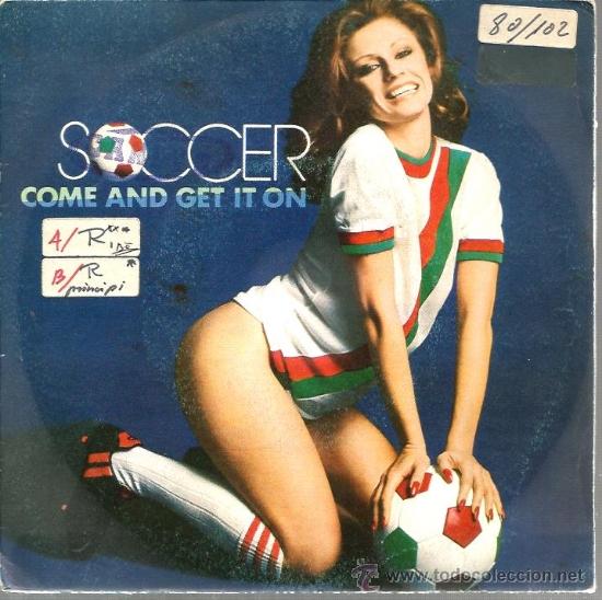 Discos de vinilo: SINGLE SOCCER : COME AND GET IT ON - Foto 1