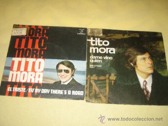 Discos de vinilo: TITO MORA - LOTE DE DOS EPS - Foto 1