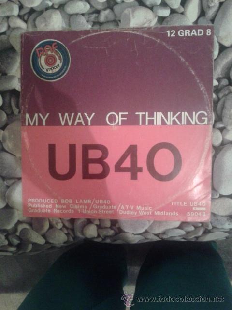 Discos de vinilo: UB 40.MY WAY OF THINKING - Foto 1