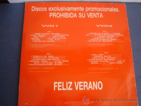 Discos de vinilo: VERANO VIRGIN &acute;87  2xLP  PROMO - Foto 2