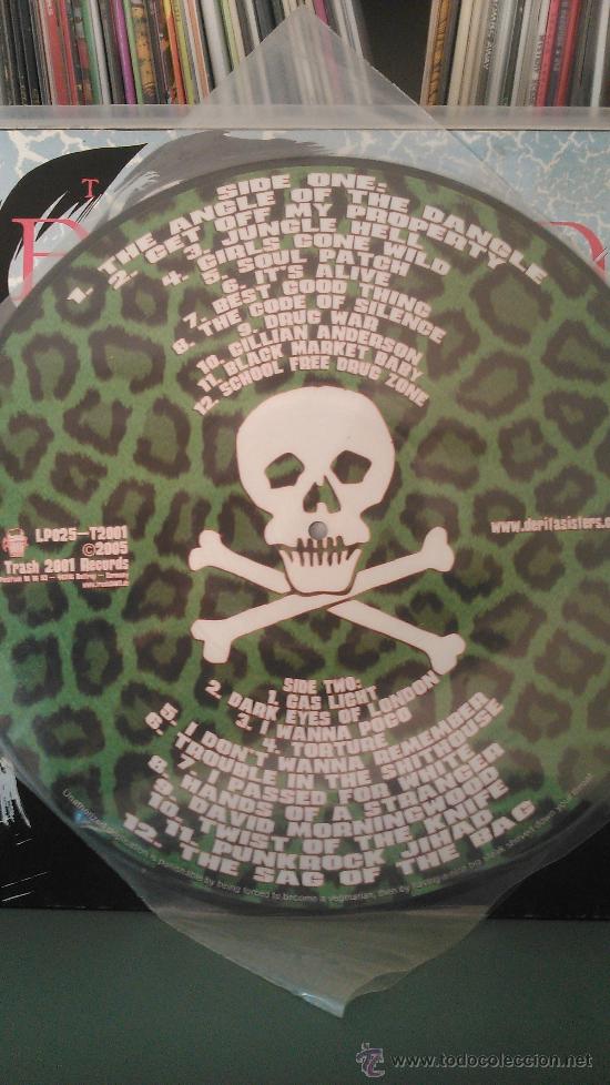 Discos de vinilo: DERITA SISTERS - GET OFF MY PROPERTY - Foto 2