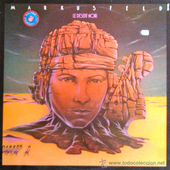 Discos de vinilo: MARKUSFELD, LE DESERT NOIR - LP ORIGINAL FRANCIA EN SELLO EGG