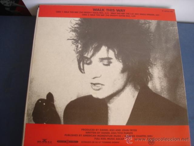 Discos de vinilo: DANIEL ASH  WALK THIS WAY - Foto 2