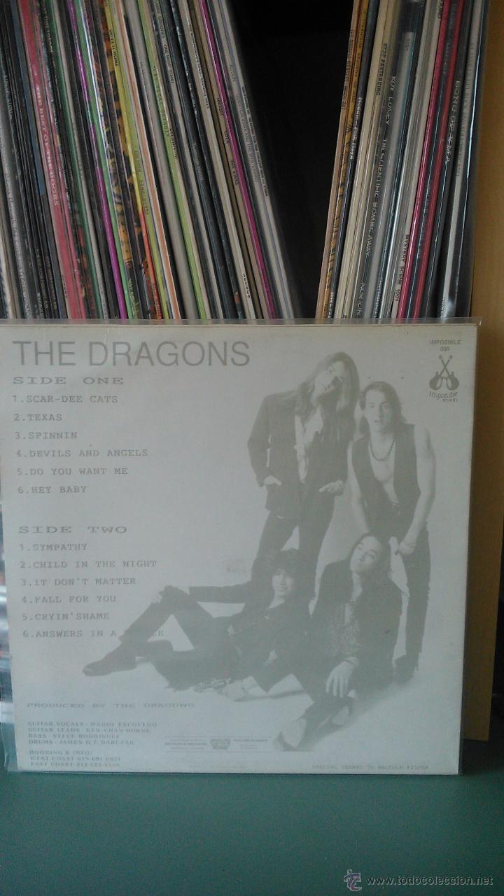 Discos de vinilo: THE DRAGONS - X - Foto 2