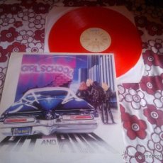 Discos de vinilo: LP HEAVY 1981 - GIRLSCHOOL - HIT AND RUN - VINILO ROJO - VER CONDICIONES DE VENTA. Lote 39309946