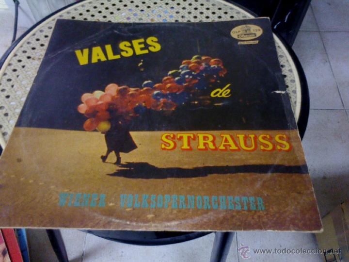 Disques de vinyle: valses de strauss hecho en venezuela