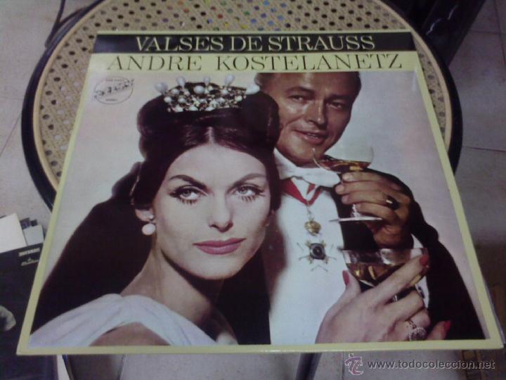 Discos de vinilo: valses de strauss de andre kostelanetz - Foto 1