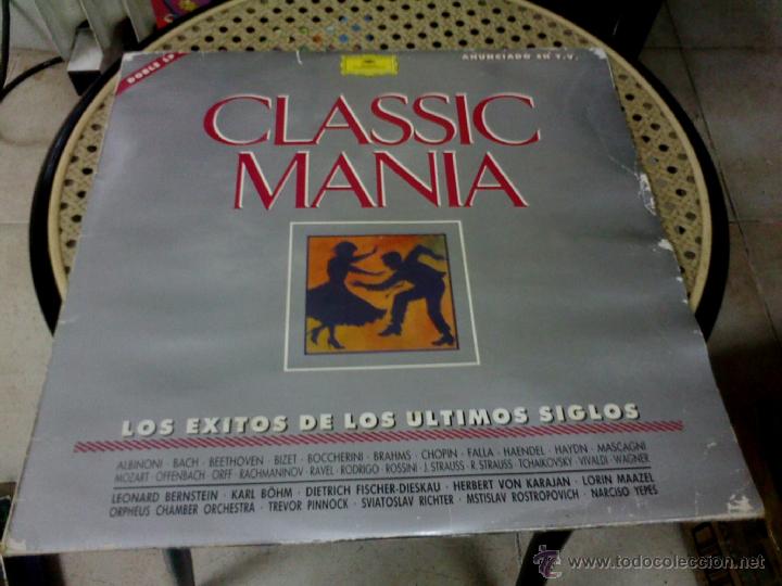 Discos de vinilo: doble lp classic mania - Foto 1