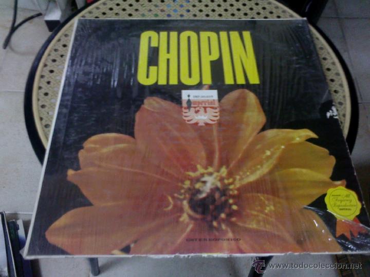 Disques de vinyle: chopin baladas , canci&ograve;n de cuna y nocturno hecho en venezuela