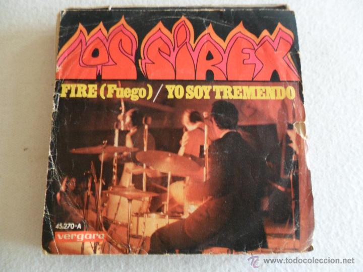 Discos de vinilo: LOS SIREX - FIRE 1968 - Foto 1