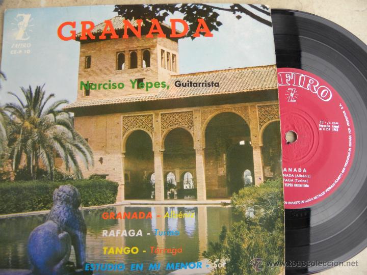 Discos de vinilo: NARCISO YEPES -EP 1963 - Foto 1