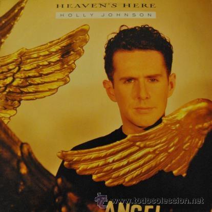 Discos de vinilo: HOLLY JOHNSON - Heavens Here - MAXI SINGLE 45 Original UK - Foto 1