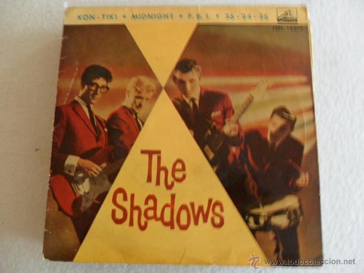 Discos de vinilo: THE SHADOWS - KON-TIKI + 2 EP 1961 - Foto 1