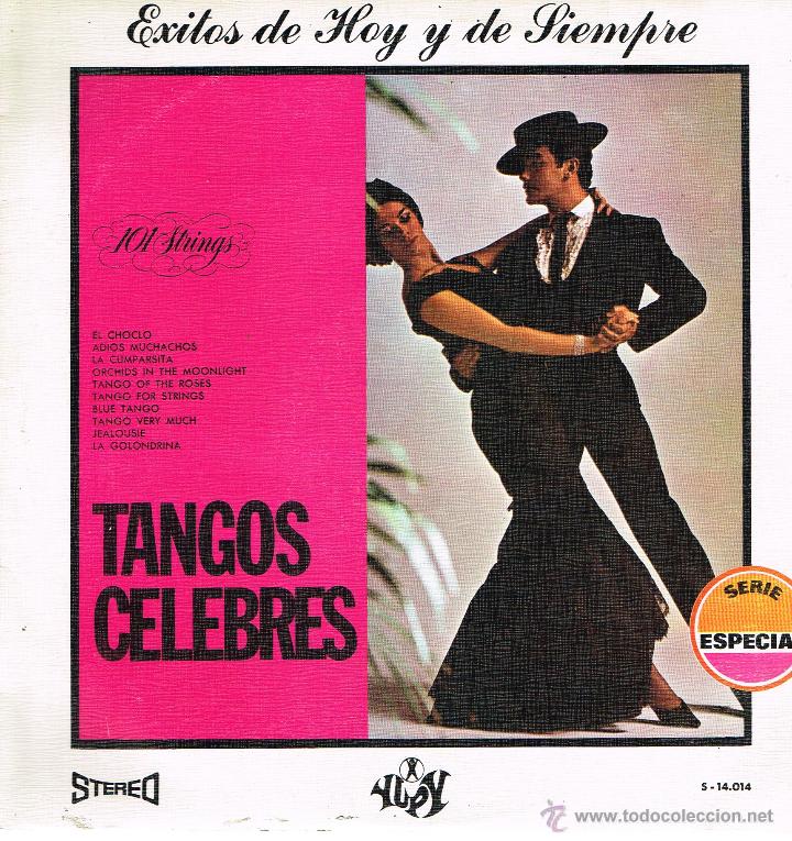 Discos de vinilo: Orquesta 101 Strings - Tangos c&eacute;lebres - Lp 1970 - Foto 1