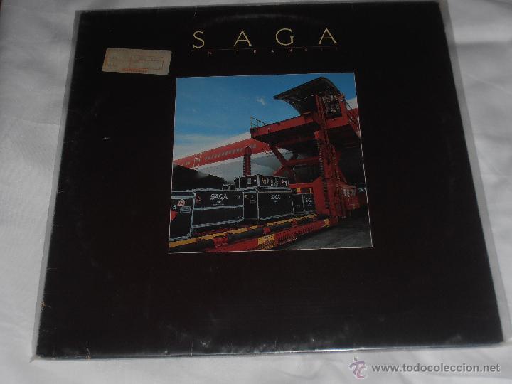 Discos de vinilo: SAGA - IN TRANSIT - MADE IN GERMANY 1987 - LP - Foto 1