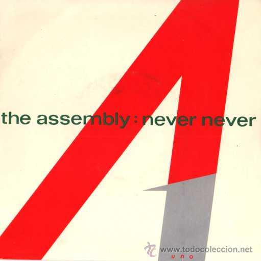Discos de vinilo: THE ASSEMBLY - Never never / Stop/Star (Single 45 r) - Foto 1
