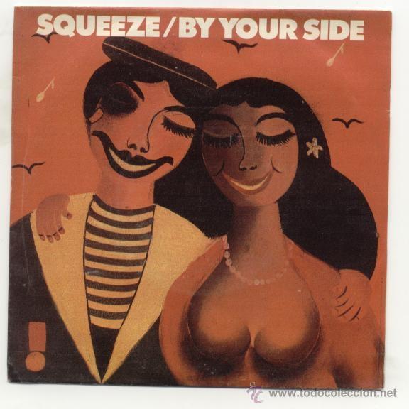 Dischi in vinile: Squeeze 45rpm By your side - The fortnight saga Ex+/M-