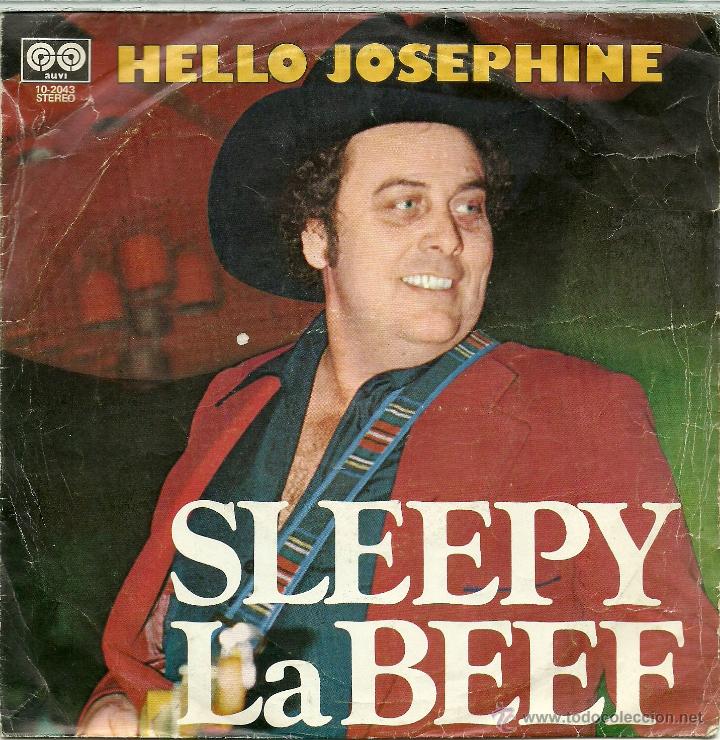 Discos de vinilo: SLEEPY LaBEEF HELLO JOSEPHINE SINGLE VINILO - Foto 1