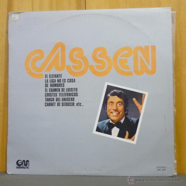 Discos de vinilo: CASSEN - MISMO T&Iacute;TULO - LP GRAMUSIC 1977 - LS4 - Foto 1