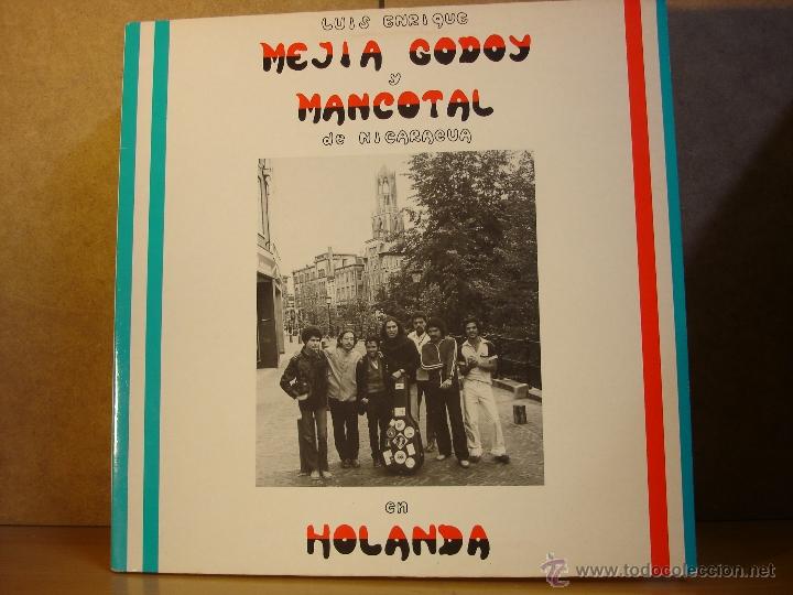 Vinyl records: Luis Enrique Mejia Godoy y Mancotal - En Holanda - KKLA-NOVIB KKLA-5 - 1980 - Edicion Holandesa