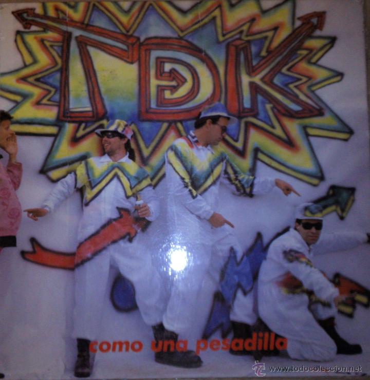 Discos de vinilo: TDK_COMO UNA PESADILLA_ VINILO - Foto 1