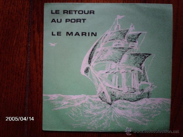 Dischi in vinile: jean etienne colomies ( le retour au port)  + bernard charlyz ( le marin)