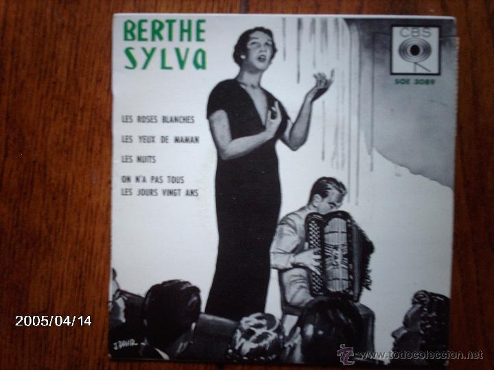 Discos de vinilo: berthe sylva  -  Les roses blanches  +  3 - Foto 1