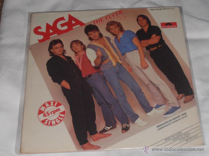 Discos de vinilo: SAGA - THE FLYER - MADE IN GERMANY - MAXI - Foto 1
