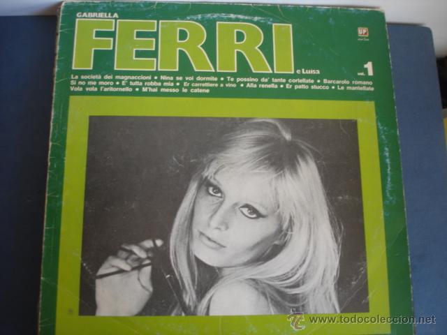 Discos de vinilo: GABRIELLA FERRI E LUISA  IL MEGLIO DI - Foto 1