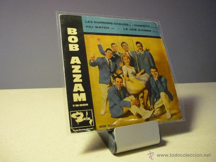 Discos de vinilo: BOB AZZAM LES MARRONS CHAUDS EP+3 - Foto 1