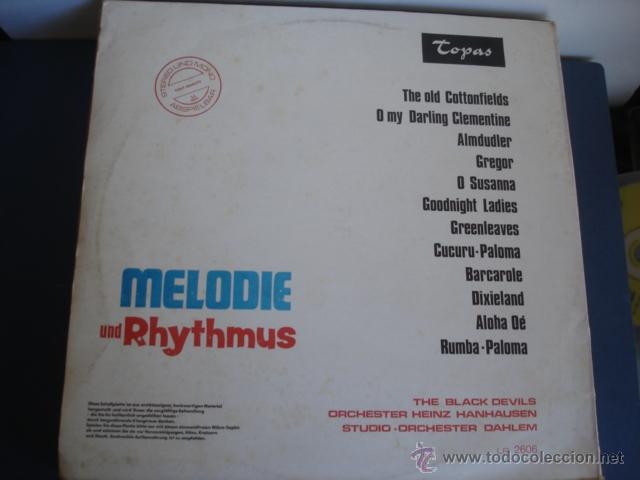 Discos de vinilo: THE BLACK DEVILS MELODIE  UND RHYTHMUS - Foto 2