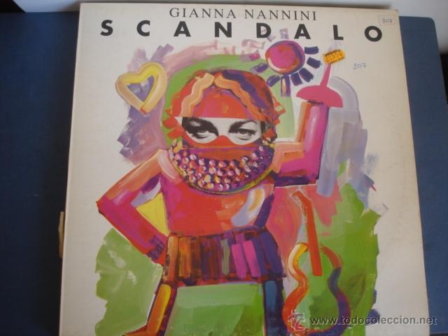 Discos de vinilo: GIANNA NANNINI SCANDALO - Foto 1