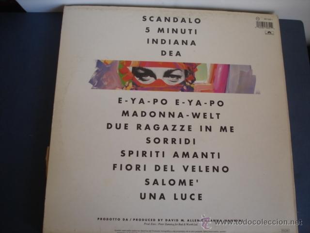 Discos de vinilo: GIANNA NANNINI SCANDALO - Foto 2