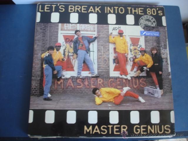 Discos de vinilo: MASTER GENIUS  LET&acute;S BREAK INTO THE 80&acute;S - Foto 1