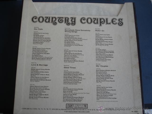 Discos de vinilo: COUNTRY COUPLES  6xLP BOX SET - Foto 2