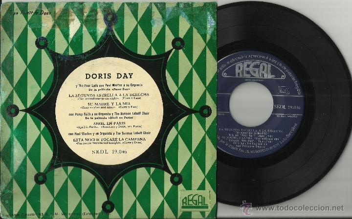 Discos de vinilo: doris day ep la segunda estrella a la derecha - Foto 1