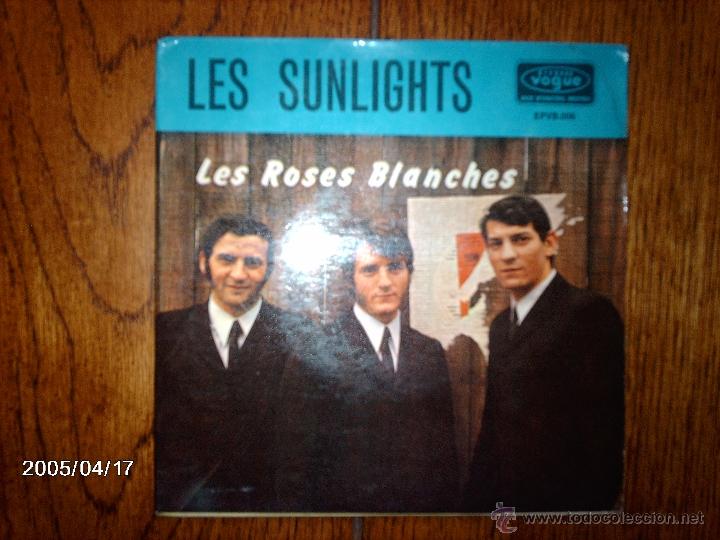 Discos de vinilo: les sunlights   -  les roses blanches  +  2 - Foto 1