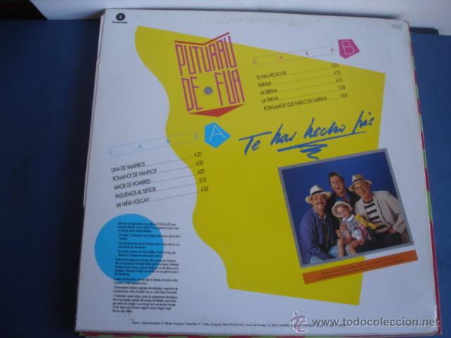 Discos de vinilo: PUTURRU DE FUA   TE HAS HECHO PIS - Foto 2