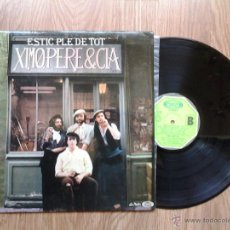 Discos de vinilo: XIMO, PERE & CIA - ESTIC PLET DE TOT - LP 1977 - CARPETA EX VINILO EX
