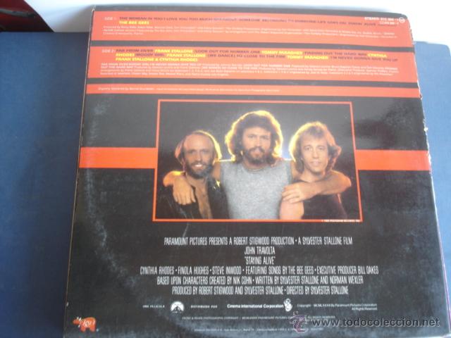 Discos de vinilo: STAYING ALIVE  GATEFOLD - Foto 3