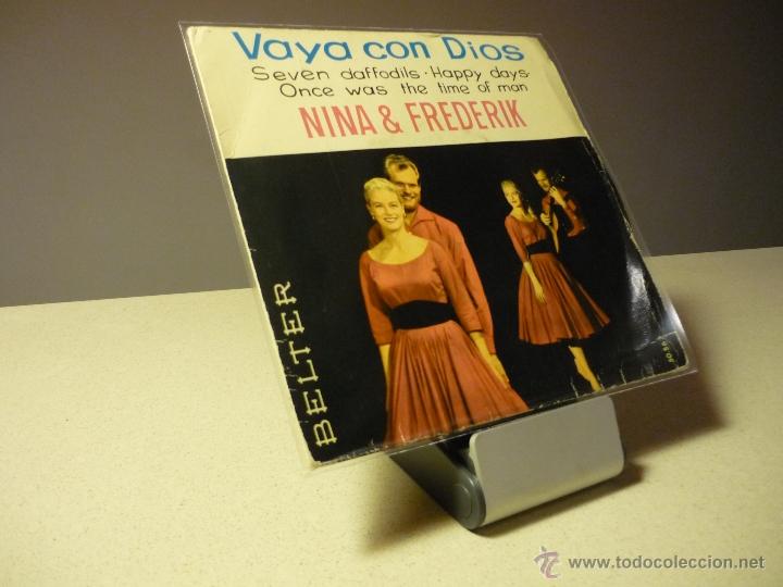 Discos de vinilo: NINA & FREDERIK  VAYA CON DIOS EP - Foto 1